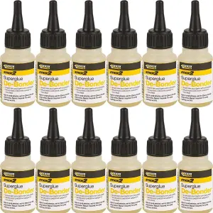 Everbuild Stick 2 De-Bonder Solvent Based Fast Acting Formula 20ml Pack of 12