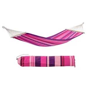 Amazonas Tonga Candy Single Cotton Garden Hammock With Bag