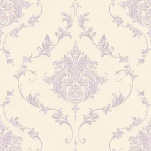 SK Filson Purple Damask Wallpaper