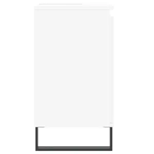 Berkfield Bathroom Cabinet White 58x33x60 cm Engineered Wood