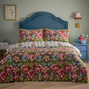 furn. Feeoni Cottage Floral Duvet Set