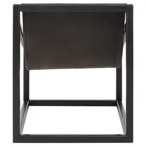 Interiors by Premier Kendari Black Cubic Frame Chair