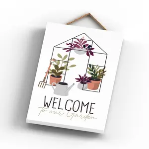 Garden Welcome Signs and Plaques