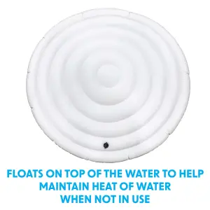 Dellonda 4-6 Person Hot Tub/Spa Inflatable Heat Retaining Lid - DL30