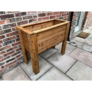 Traditional Somerford Deep Root Large Wooden Planter