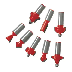 Silverline 1/2" TCT Router Bit Set 30Pce