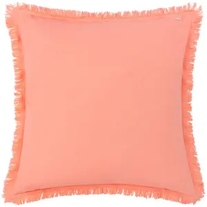 Gracie Square Throw Cushion Covers Coral