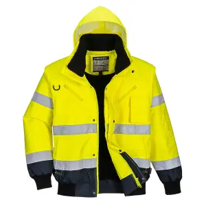 Portwest Hi-Vis Contrast Bomber Jacket