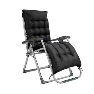 Smart Living Zero Gravity Reclining Chair with Cushion & Pillow - Black