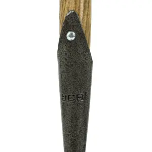 JCB Heritage Garden Hoe 130 x 150 mm Carbon Steel Blade, Ash Handle JCBHDUHO01