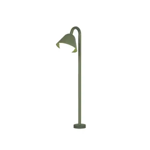 GoodHome Denar Matt Green LED Outdoor Stake light (D)120mm