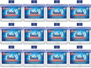 Finish Dishwasher Cleaner original , 250ml (Pack of 12)