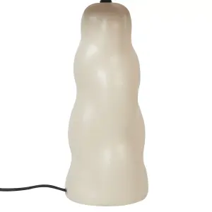 Ceramic Table Lamp Beige VILAR