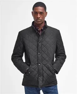 Barbour Powell Quilted Jacket Black M