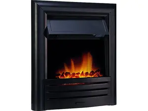 Adam Carolina Electric Fire in Black