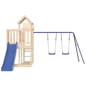 Berkfield Outdoor Playset Solid Wood Pine