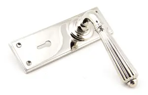 From The Anvil Polished Nickel Hinton Lever Lock Set