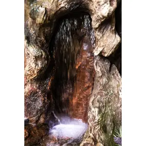 Primrose Colorado Falls Cascading Water Feature with Lights H98cm