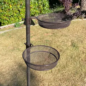 Mesh Seed Tray for Metal Bird Feeding Stations (Set of 2)