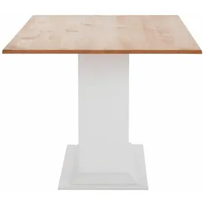 Rosa Dining Table White / 75cm H x 90cm W x 140cm L