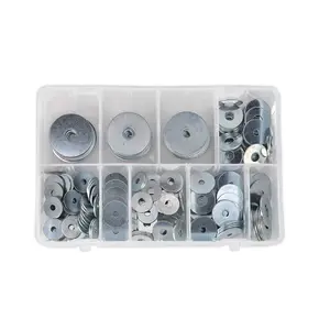 Sealey Repair Washer Assortment 240 Pieces M5-M10 Metric Zinc Plated AB059RW