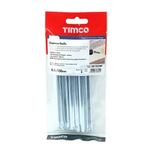 Timco - Express Nails - Zinc (Size 8.0 x 130 - 6 Pieces)