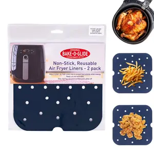 Air Fryer Liner, Pack of 2 - 215 x 218mm (Cosori 5.5L)