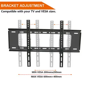 SunDaze Premium TV Wall Bracket Mount with Tilting Action for 26"-70" 3D LED LCD Screens