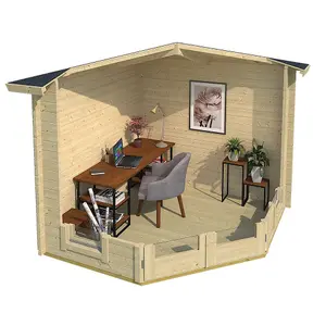 Lasita Scottie Corner Summer House - 2.4m x 2.4m - Double Glazed