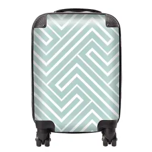 Geometric Modern Ornment Suitcase - Mini Cabin