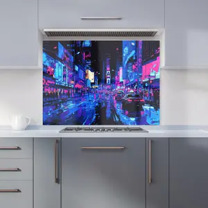 Dante Mercer: 00011 Premium Glass Kitchen Splashback W900mm x H650mm