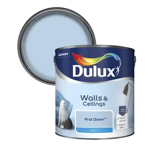 Dulux Walls & ceilings First dawn Matt Emulsion paint, 2.5L