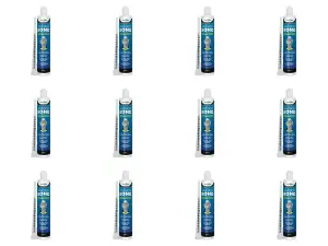 BOND-IT Anchor Bond Resin Rapid Set  Construction Adhesive 310ml - Pack of 12