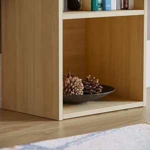 Gerardi Standard Bookcase Oak / 106 cm H x 32 cm W