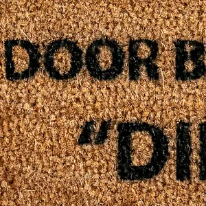 Yell Ding Dong Doormat - Regular 60x40cm