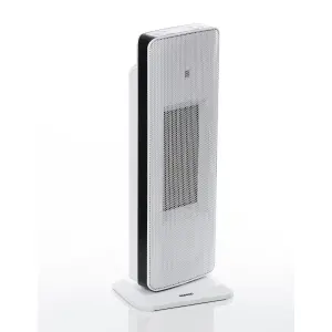 Daewoo Ceramic PTC Fan Heater 2000W With Timer Oscillating and Remote Control White