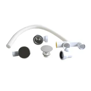 Flomasta 43mm Overflow bath filler