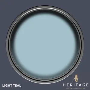 Dulux Trade Heritage Light Teal Velvet matt Wall paint, 2.5L