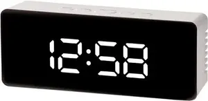 Acctim Medina Digital LED Alarm Clock - White