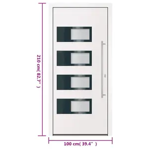 Prehung Front Door 210cm H x 100cm W