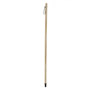 Replacement Wooden Broom Handle (L)120cm