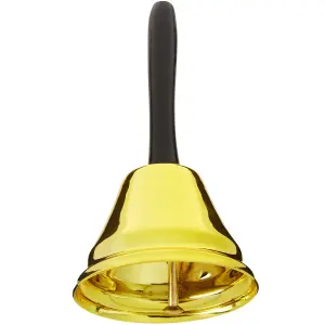 Golden Santa Bell, Christmas decoration - gold