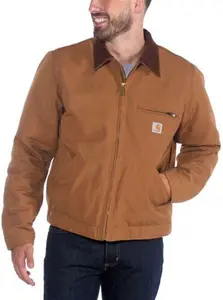 Carhartt Duck Detroit Jacket Carhartt Brown L