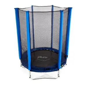 Blue Junior Trampoline and Enclosure - 4ft