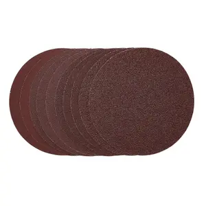 Draper  Sanding Discs, 150mm, PSA, Assorted Grit, (Pack of 10) 63016