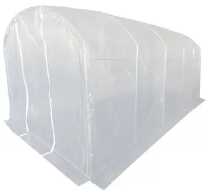 5m x 3m (17' x 10' approx) Extreme Clear Polythene Poly Tunnel