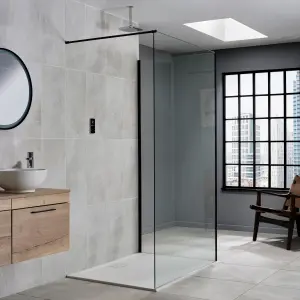 Triton Gloss Silver effect Fixed shower head Thermostatic Electric Shower, 10.5kW