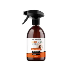 Repel-N-Go - Spider Repellent Deterrent Spray - Natural Eco-Friendly Pest Control Defence, Contains Peppermint & Geraniol - 500ml