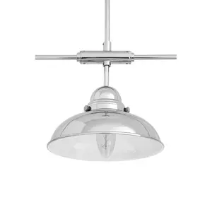 Interiors by Premier Jasper 3 Pendant Chrome Light