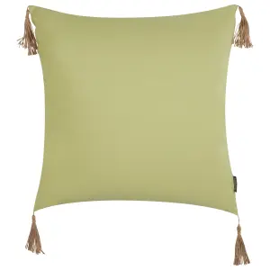 Throw Cushion CHMISTAR 45 x 45 cm Solid Olive Green